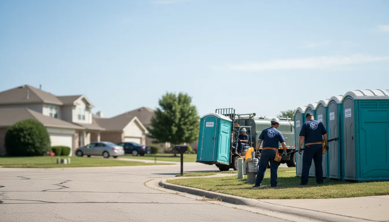 Porta Potty Rental in Gwynneville, IN near me